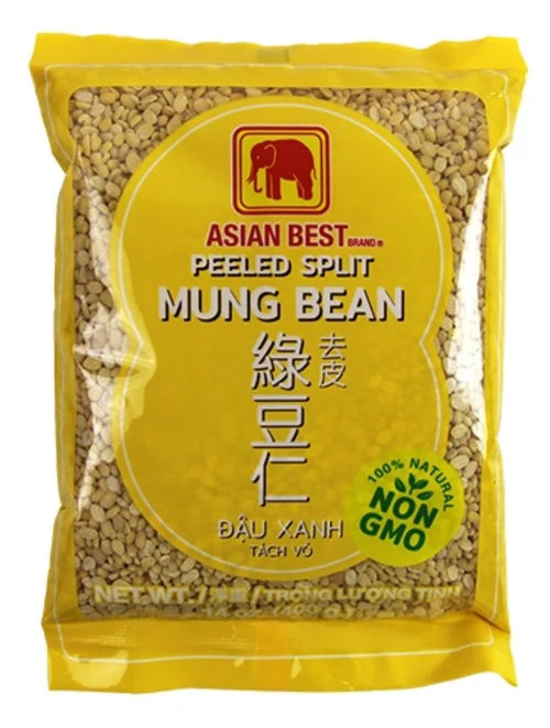 Peeled Split Mung Bean Premium 14 oz