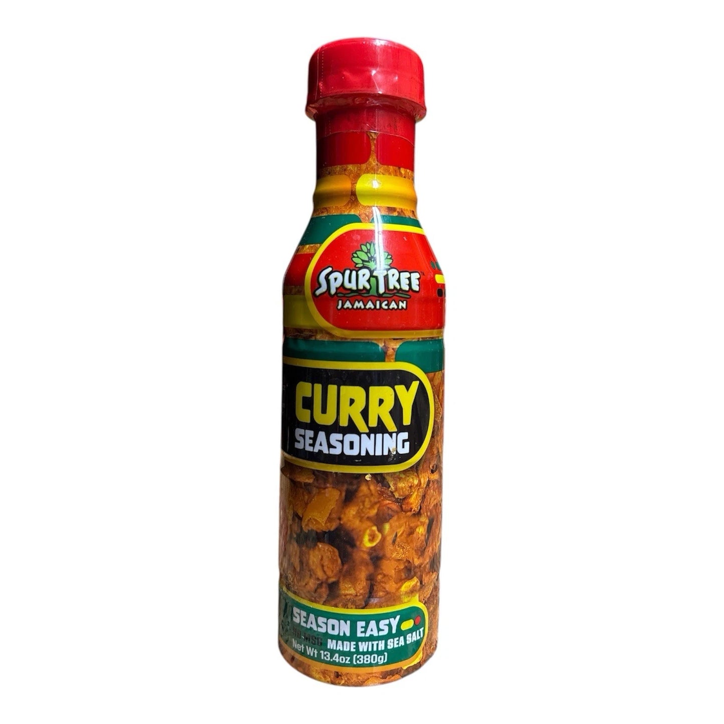 Spur Tree Jamaican Curry Seasoning Sauce – Liquid Curry Marinade (13.4 oz)