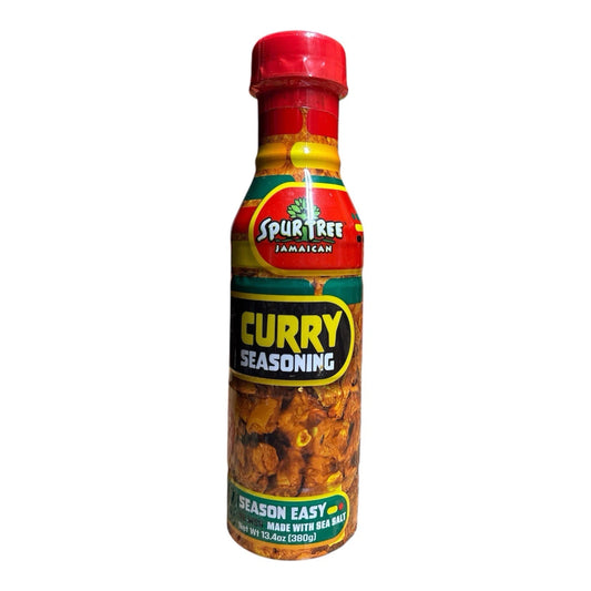 Spur Tree Jamaican Curry Seasoning Sauce – Liquid Curry Marinade (13.4 oz)