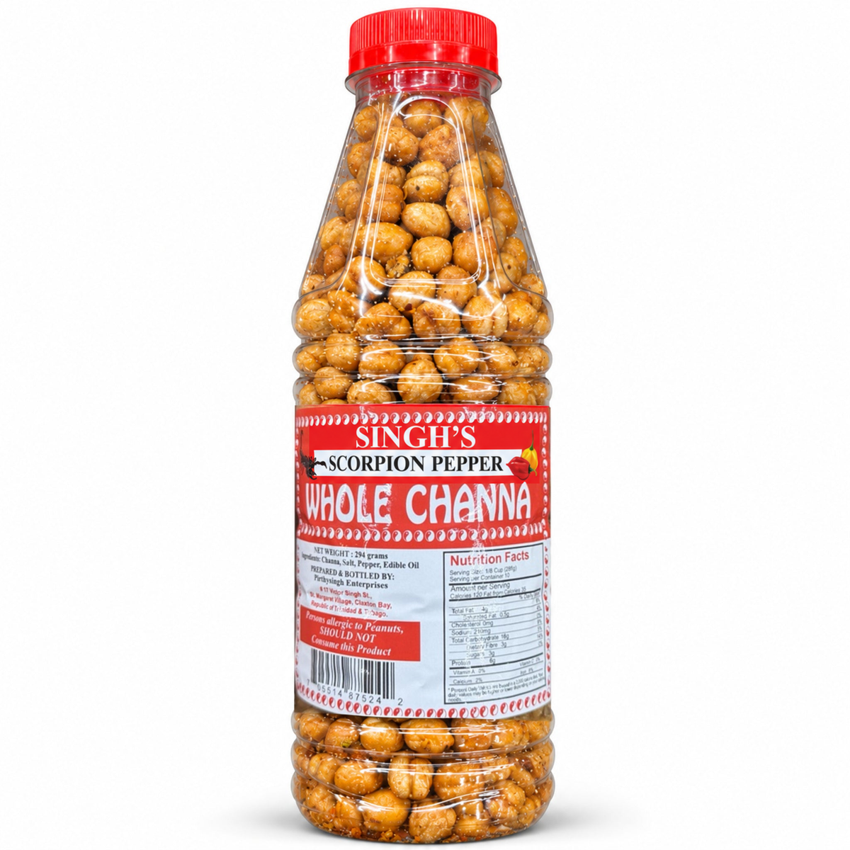 Singh’s Scorpion Pepper Whole Channa 294 g front view