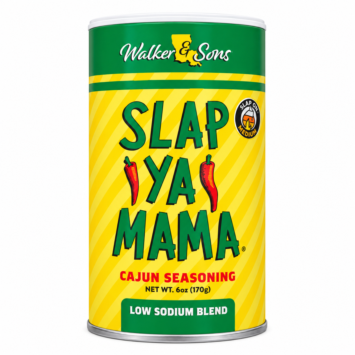 Slap Ya Mama Low Sodium Blend Cajun Seasoning 6 oz