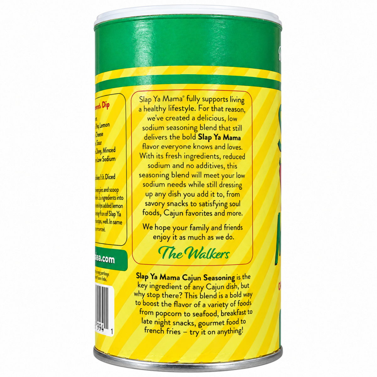 Slap Ya Mama Low Sodium Blend 6 oz – brand story