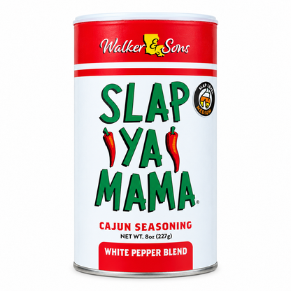 Slap Ya Mama White Pepper Blend Cajun Seasoning 8 oz