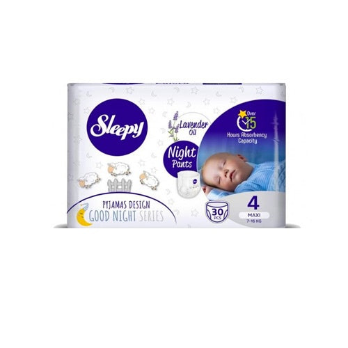Sleepy Night Lavender Baby Diapers