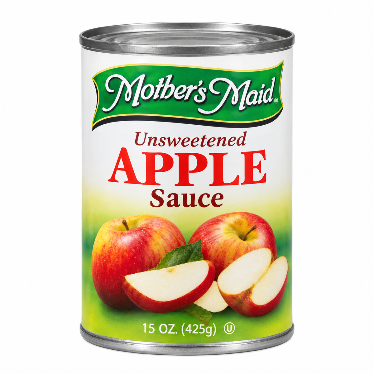 Mother’s Maid Unsweetened Apple Sauce – 15 oz (425 g)