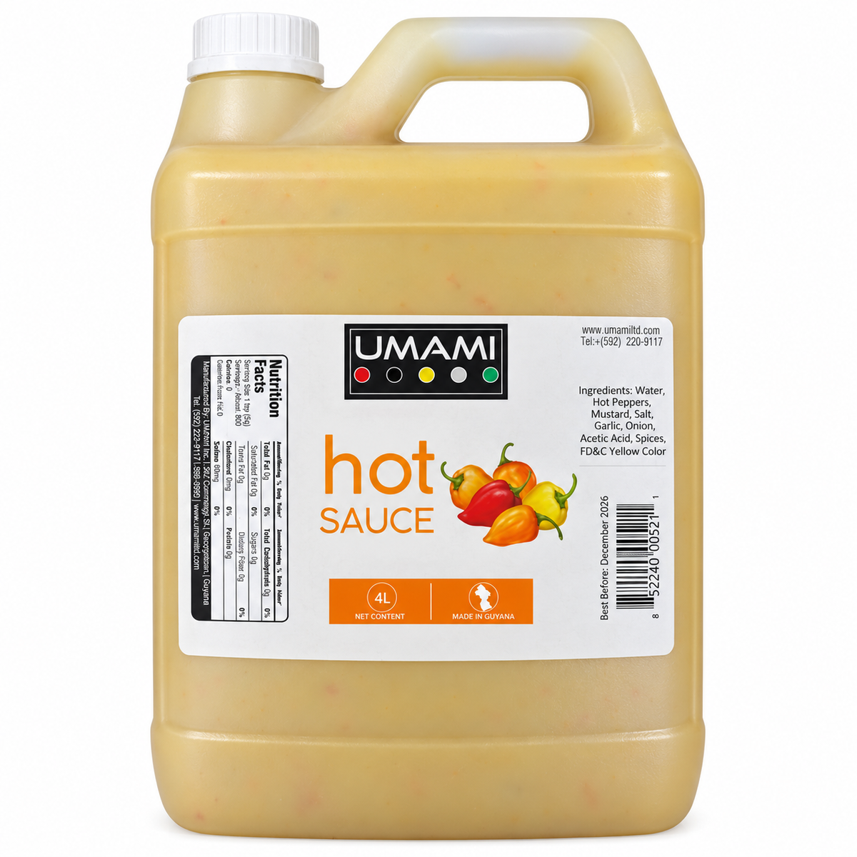 Umami Hot Sauce – 4 L