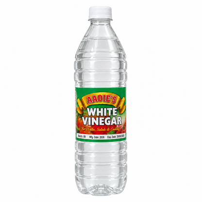 Aadie’s White Vinegar – small bottle, volume unconfirmed