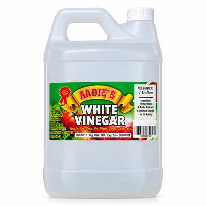 Aadie’s White Vinegar – 1 Gallon