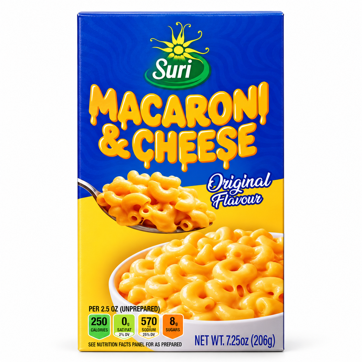 Suri Macaroni & Cheese – Original Flavour – 206 g