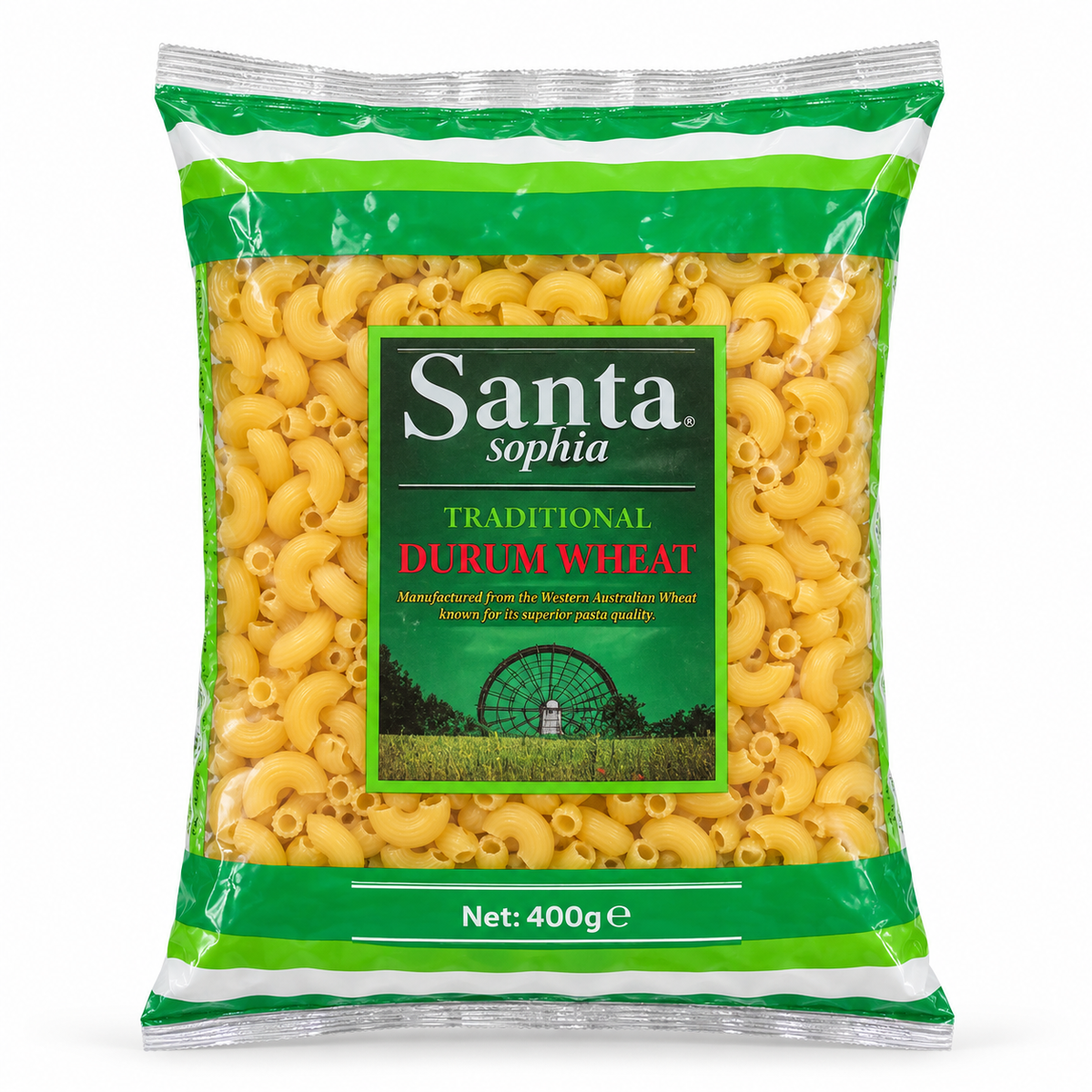 Santa Sophia Durum Wheat Elbow Pasta – 400 g