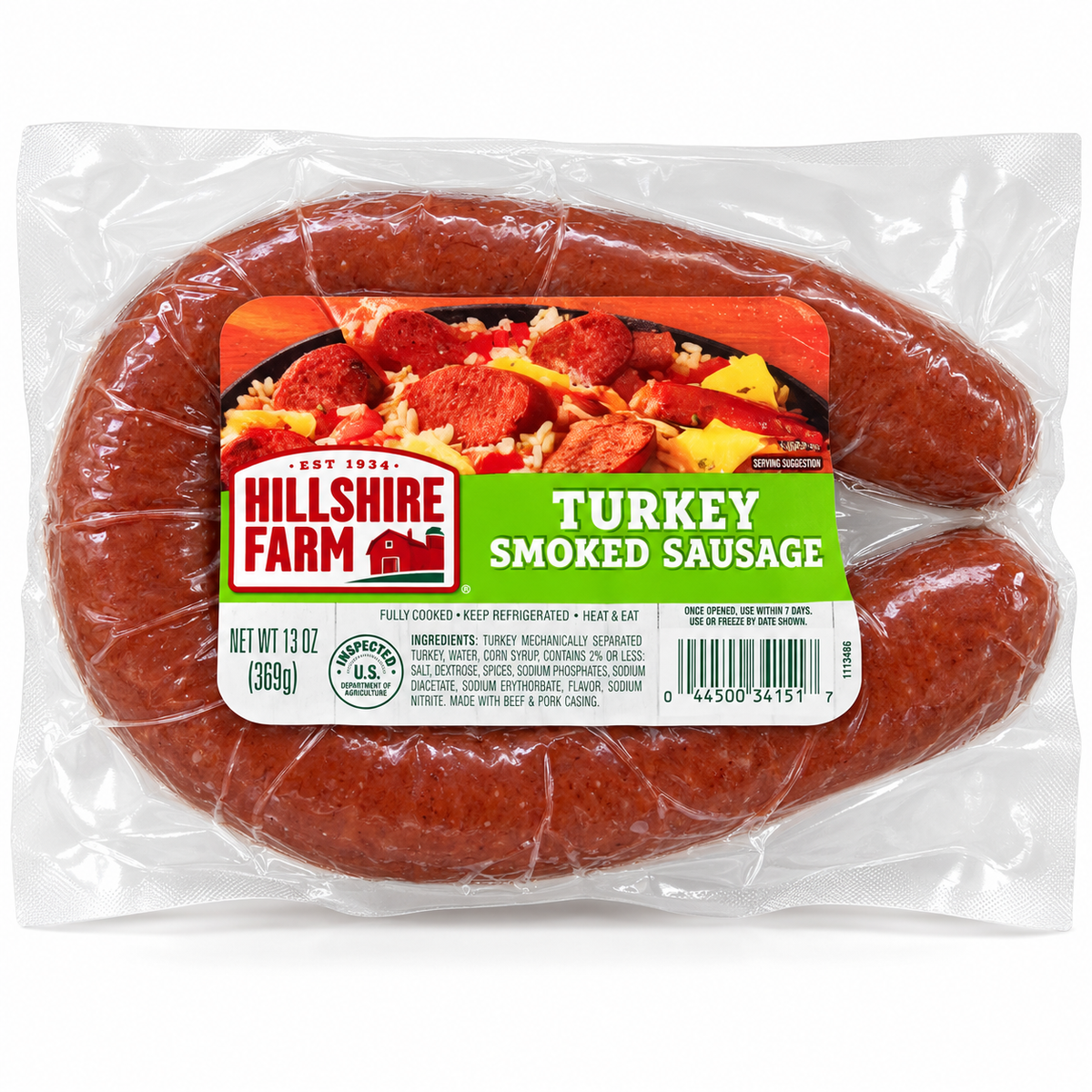 Hillshire Farm Turkey Smoked Sausage – 13 oz