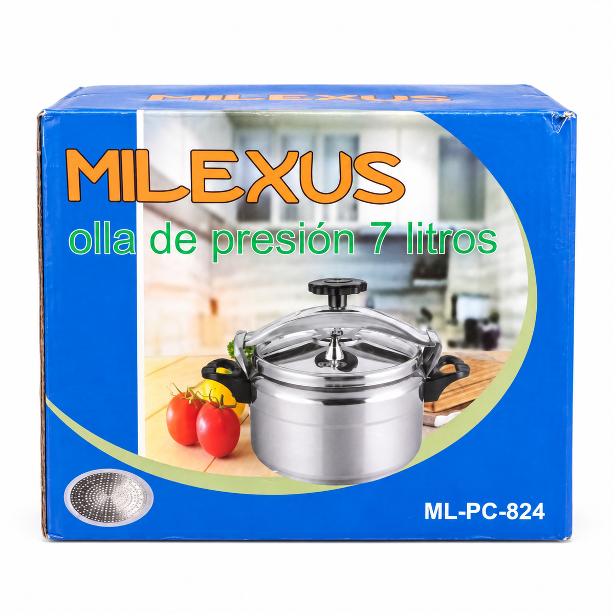 Milexus ML-PC-824 Stovetop Pressure Cooker – 7 Litres