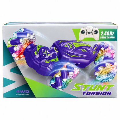 Stunt Torsion 4WD Remote Control Car – 2.4GHz – purple packaging
