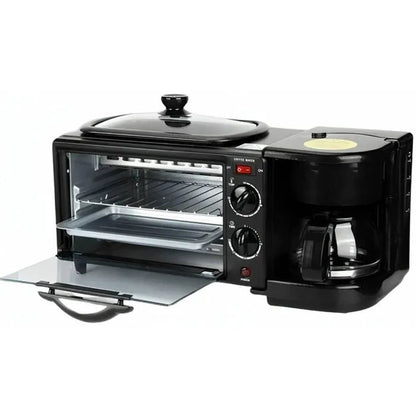 SOKANY SK-145 3-in-1 Breakfast Maker – Black – view 1