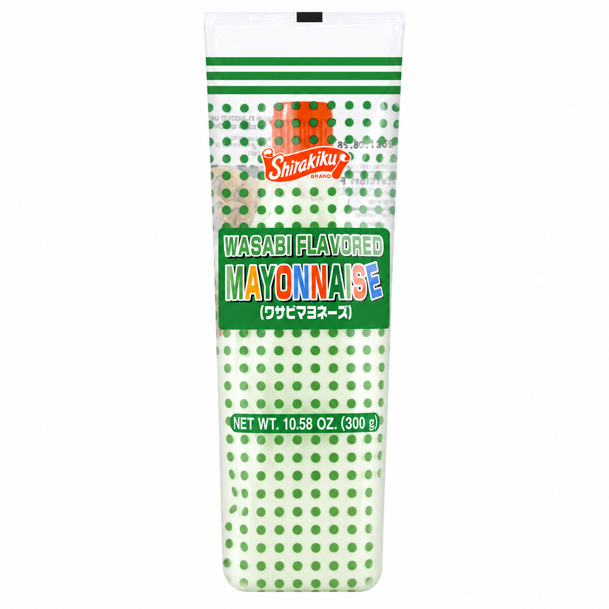 Shirakiku Wasabi Flavored Mayonnaise – 10.58 oz (300 g) product package