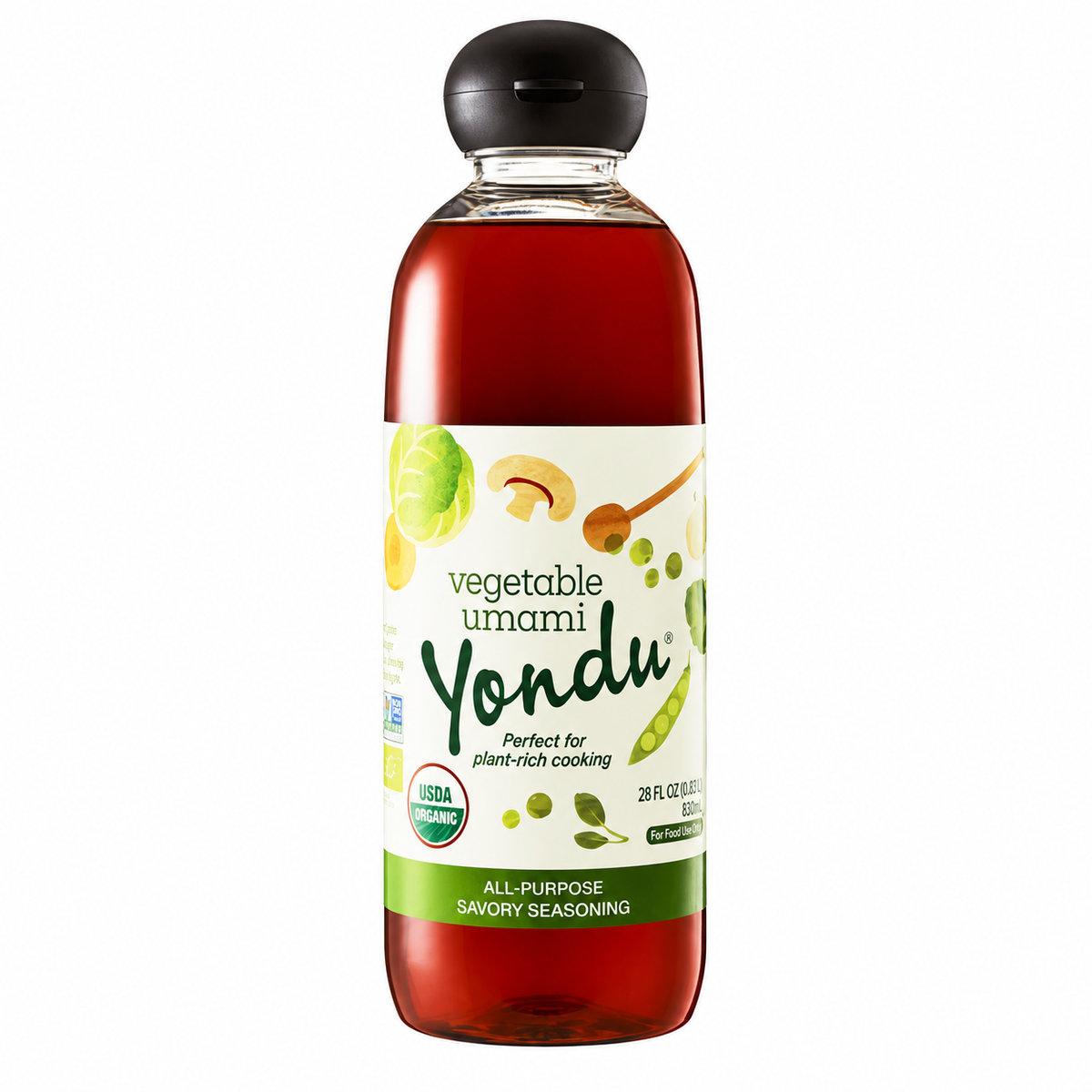 Yondu Organic Vegetable Umami Seasoning – 28 fl oz (830 ml) product package